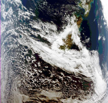 FY-3C Medium resolution Spectral Imager cloud image