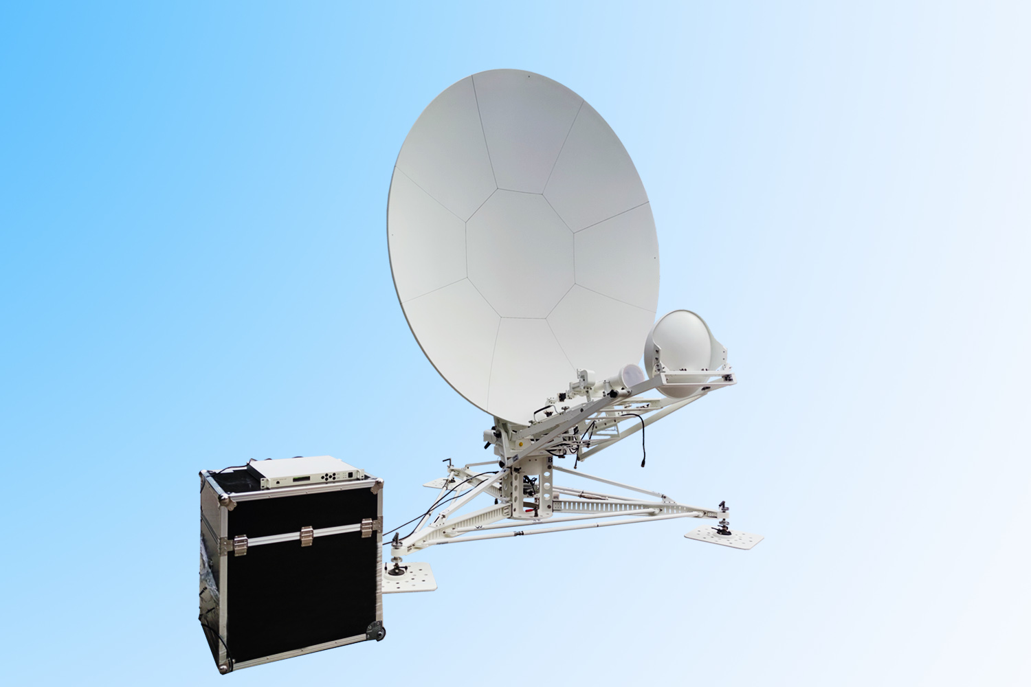 2.4M AUTO-POINTING FLYAWAY ANTENNA