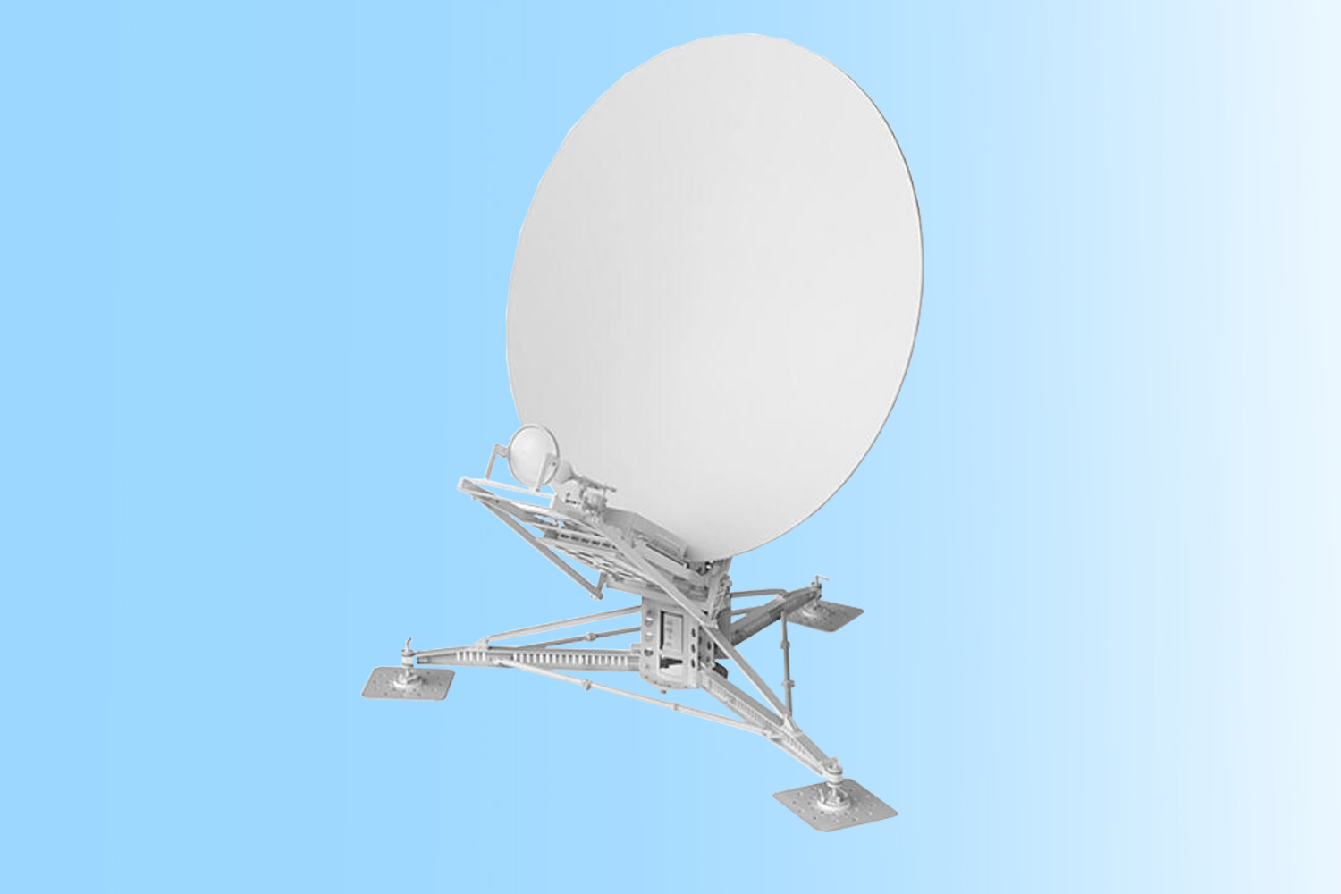 2.4M Ka-band Auto-pointing Flyaway Antenna