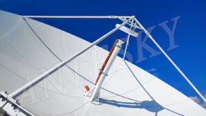 antesky 3.7m antenna with de-ice system