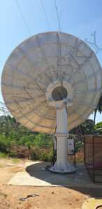 Antesky 5.3m earth station antenna